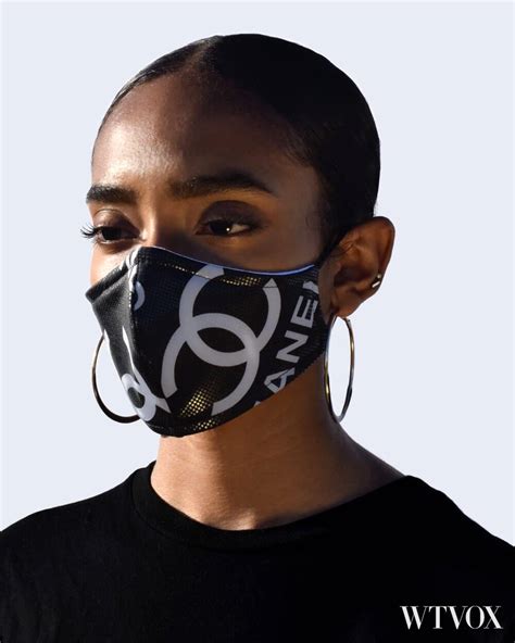 chanel cloth mask